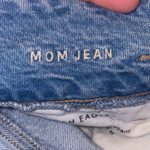 American Eagle Paperbag Mom Jeans - Picture 7 of 8